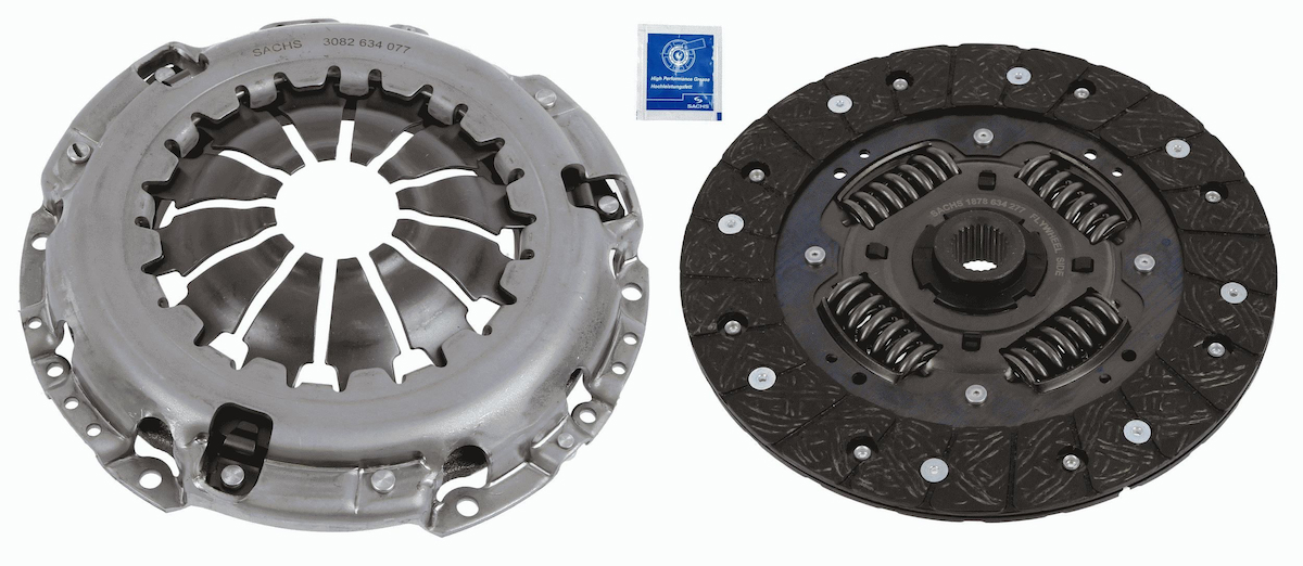 SACHS 3000 951 627-DEBRİYAJ SETİ (BASKI+BALATA) RENAULT CLIO IV 0.9 TCE > 302053302R///-844