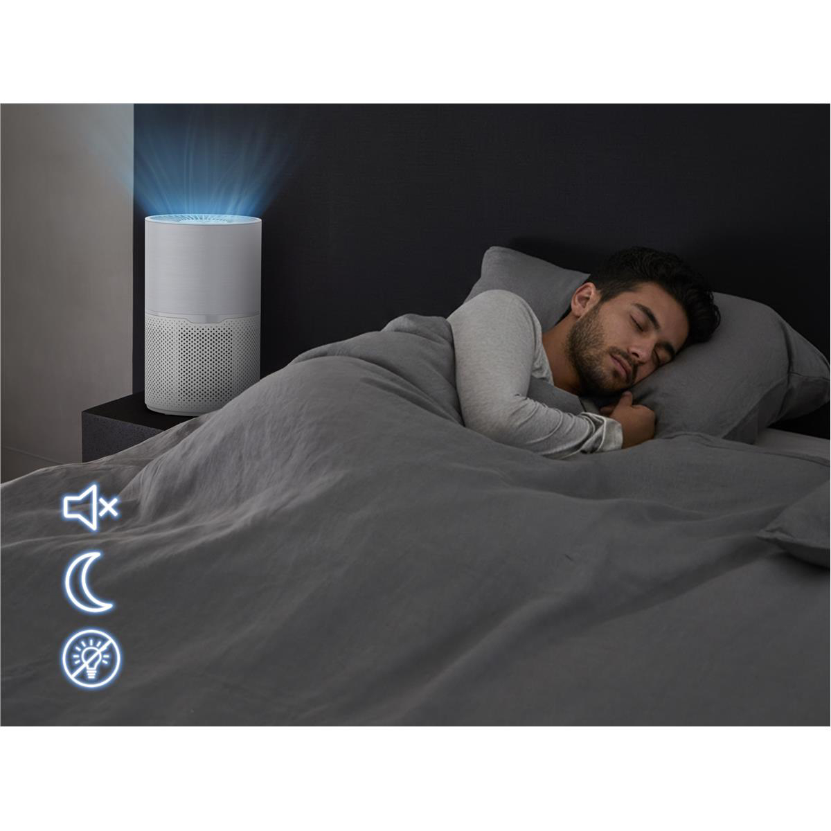 Rowenta PU2220 Pure Air Compact 3 Filtreli Ev Tipi Yüksek Etkili Hava Temizleyici