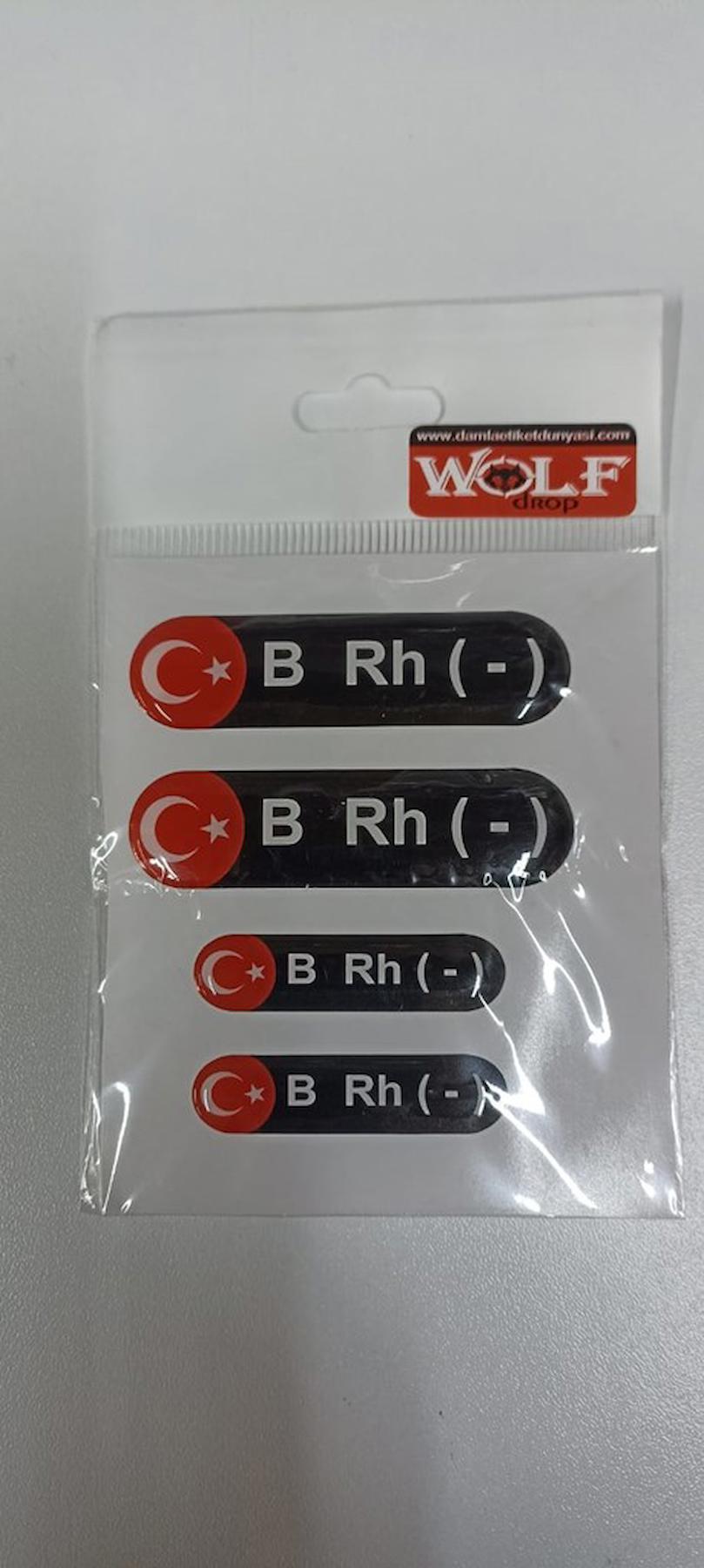 WOLFDROP KAN GURUBU DAMLA STİCER B RH(-)