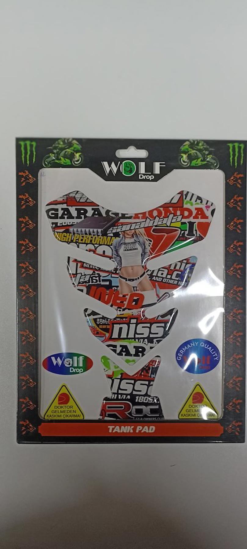 MOTOWOLF UNİVERSAL TANK PAD 12