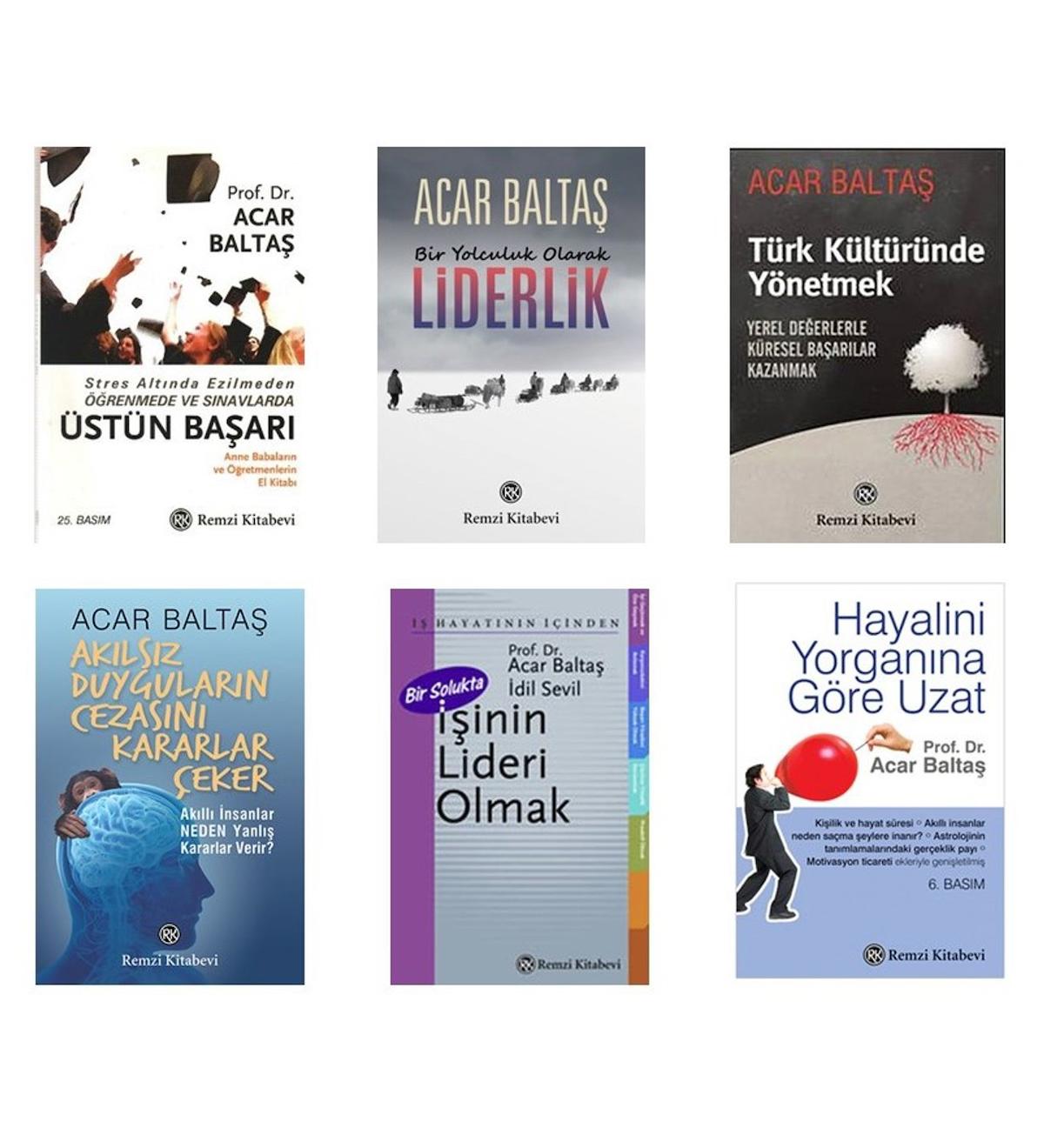 Acar Baltaş Seti 6 Kitap