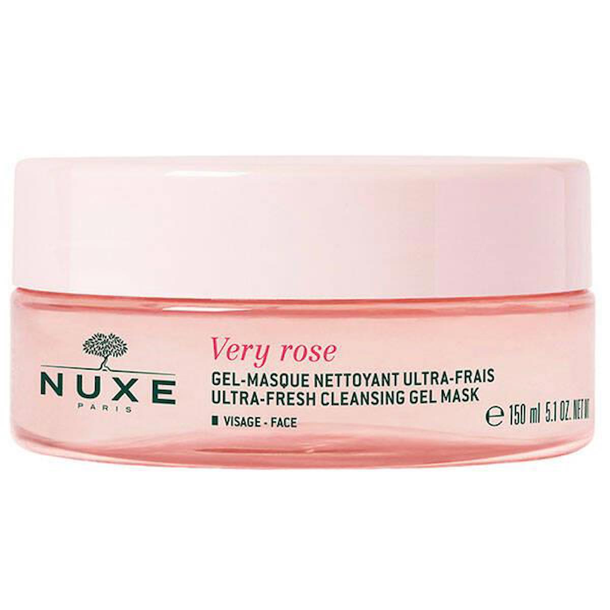 Very Rose Gel Masque Nettoyant Ultra Frais Temizleyici Jel Mask 150 ML nux 