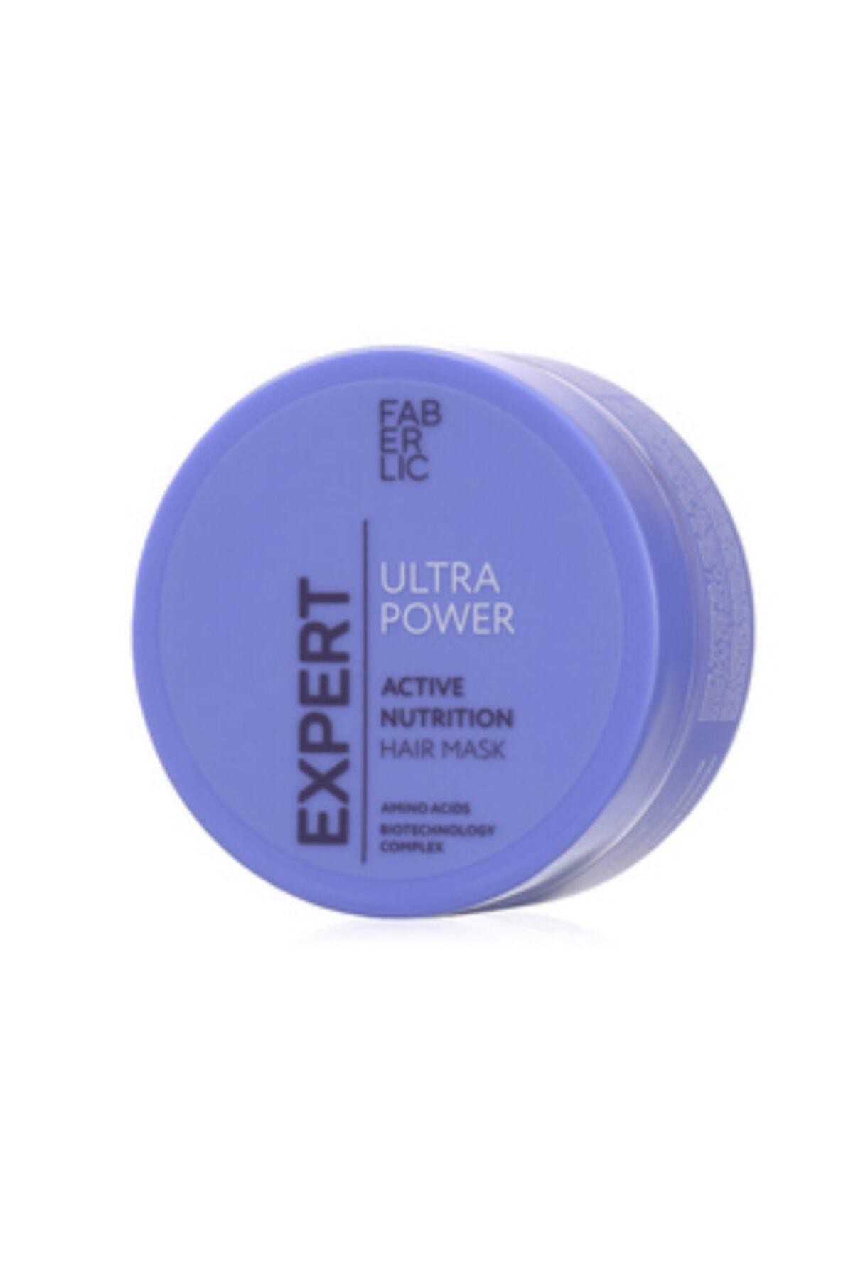 Faberlic Expert Serisi Tüm Saç Tipleri Için Besleyici Saç Maskesi Ultra Power 160 ml