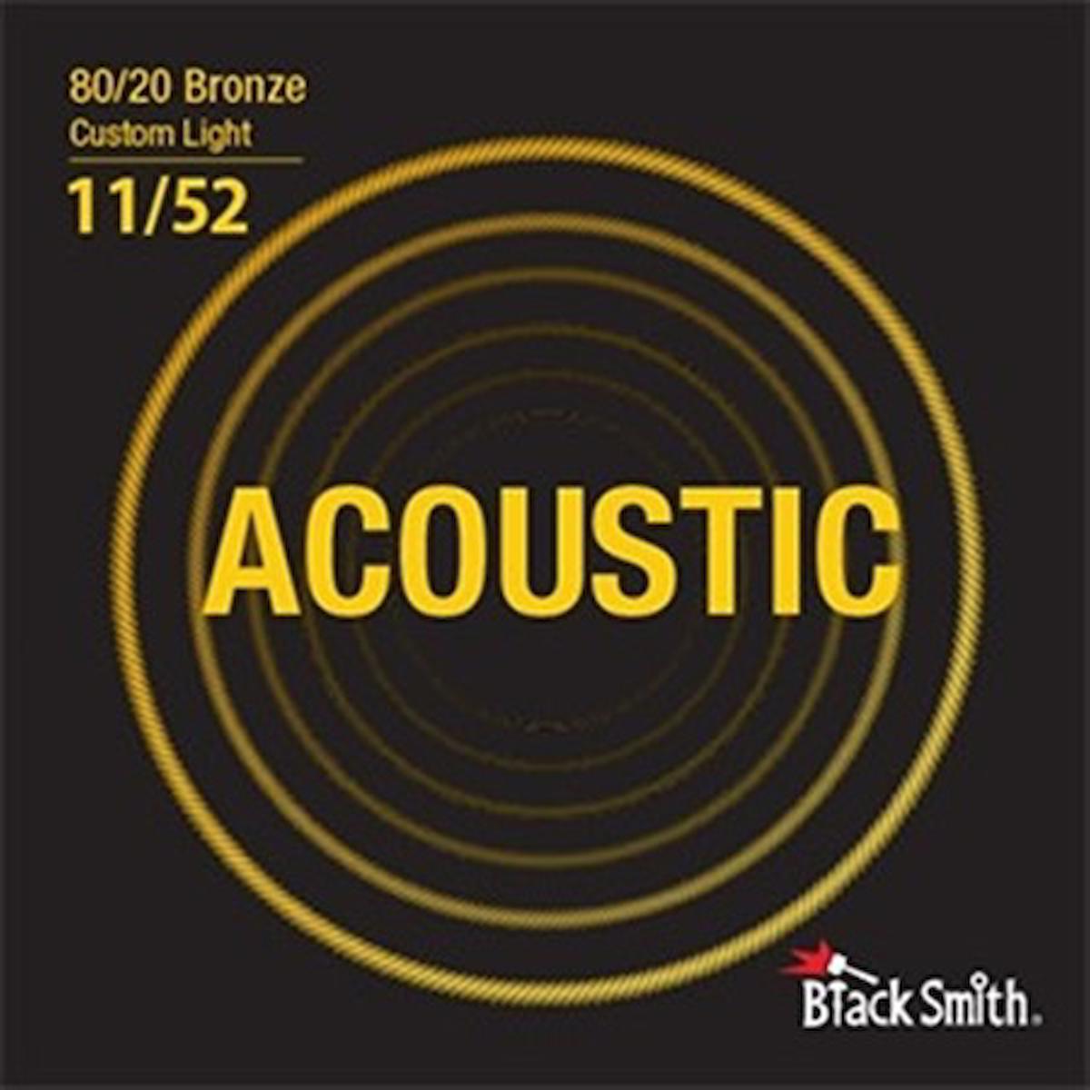 BLACKSMİTH BR-1152, Custom Light (011 - 052) ACOUSTİC TEL