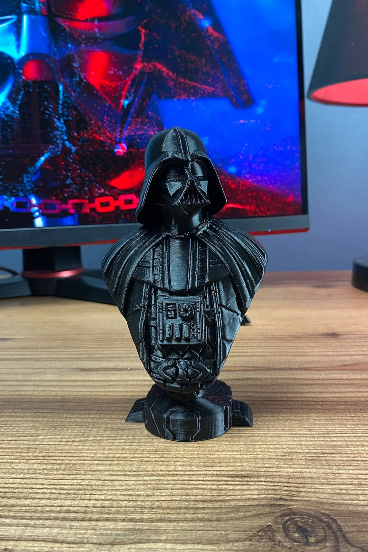 Star Wars Darth Vader Büst Figür 15 cm - Yüksek Kalite Figür