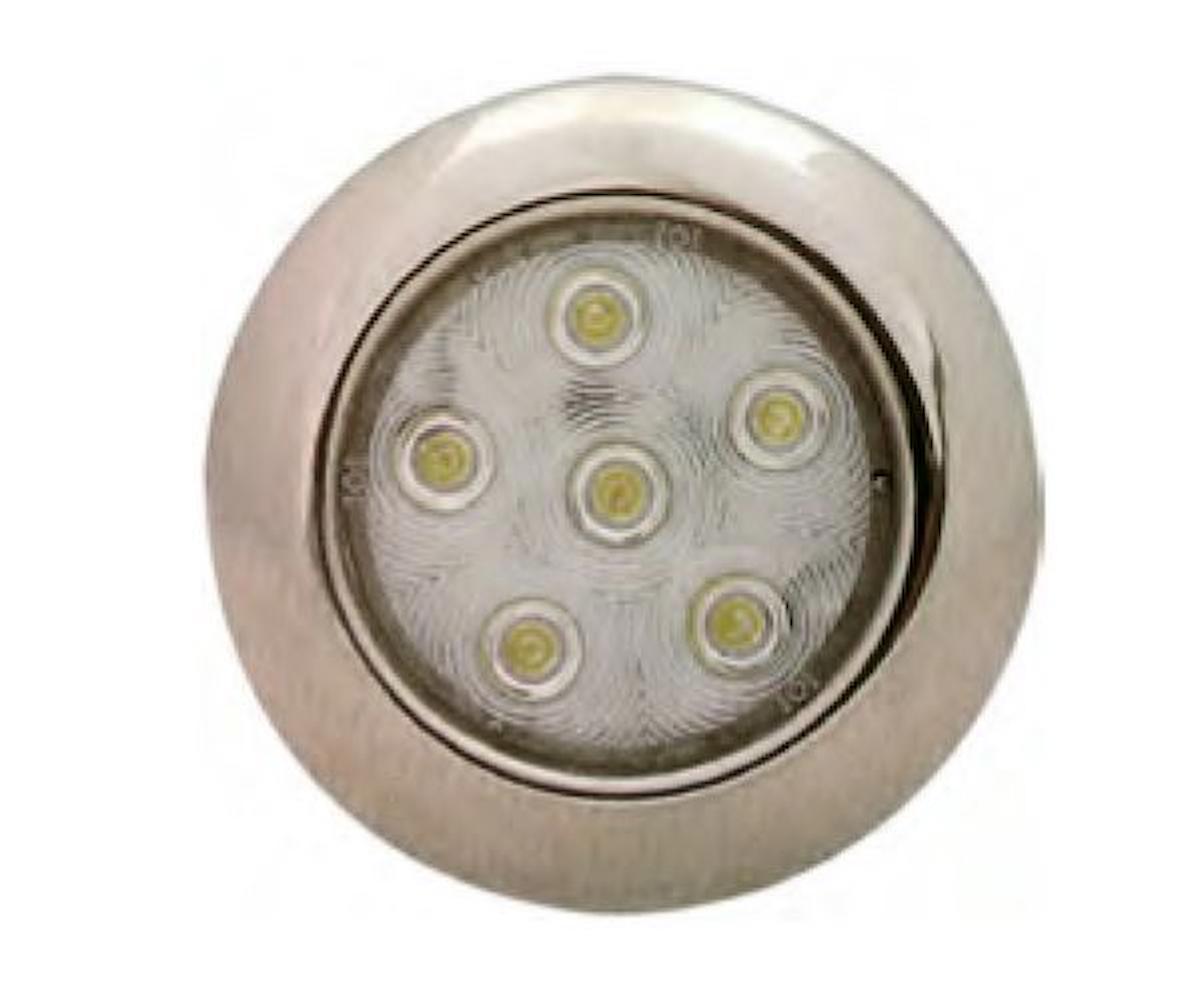 KROM 6W/12V AC TEK RENKLİ LAMBA 6 LEDLİ