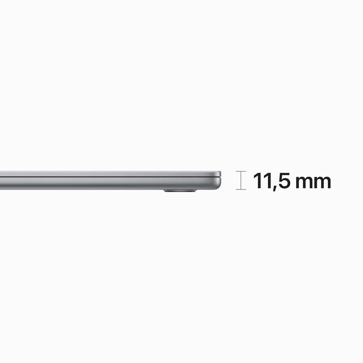 MacBook Air 15 inç M2 çip 8 Çekirdekli CPU ve 10 çekirdekli GPU 256GB – Uzay Grisi – MQKP3TU/A