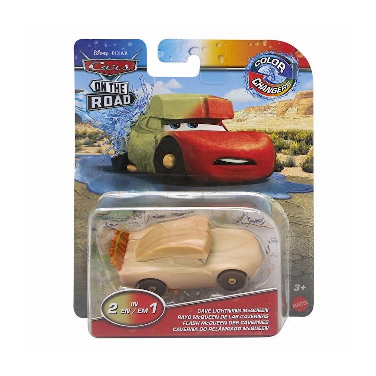 Disney Cars Color Changers Renk Değiştiren Araçlar HMD67 Cave Lightning McQueen