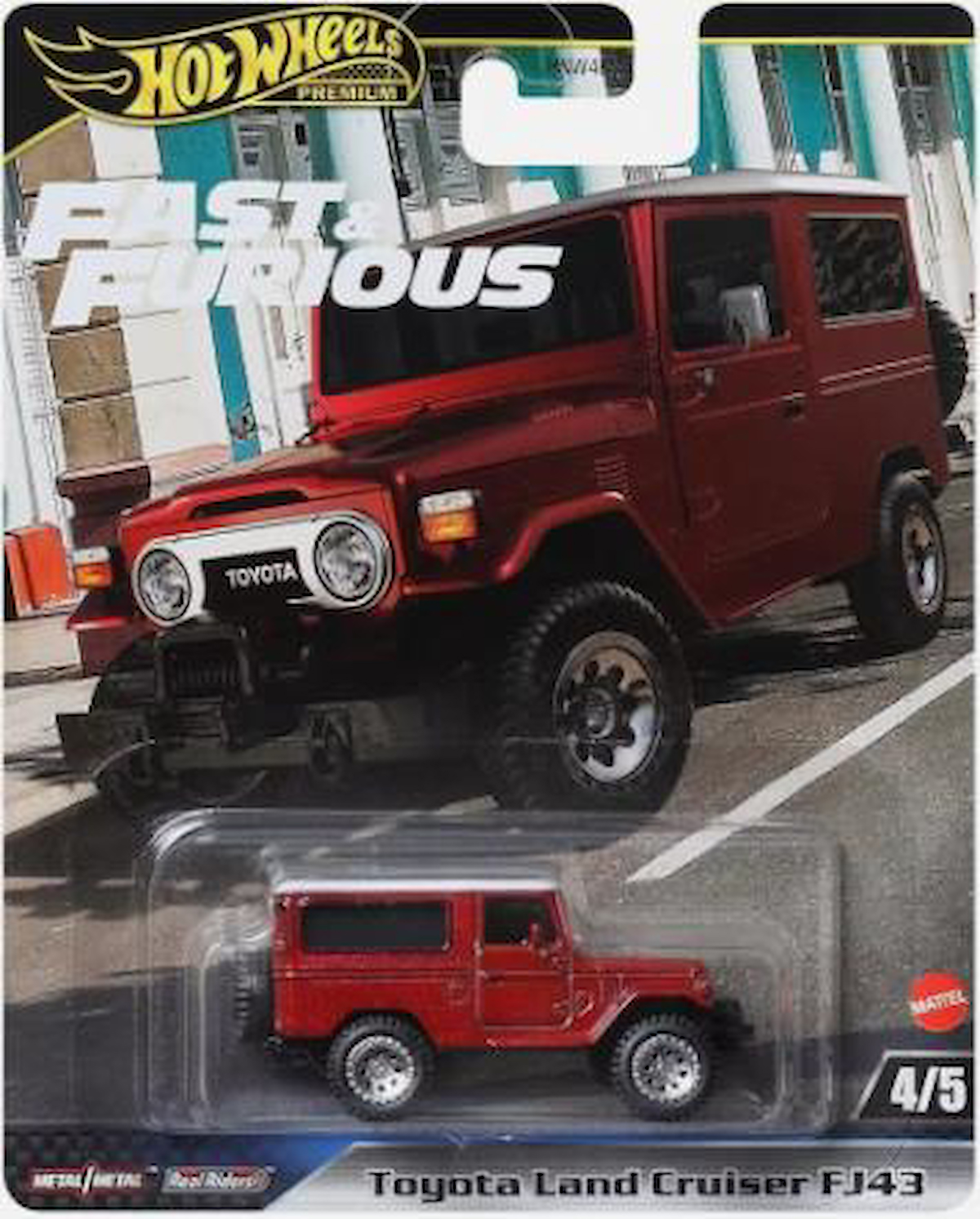 Hot Wheels Premium Fast & Furious Toyota Land Cruiser FJ43 HRT96