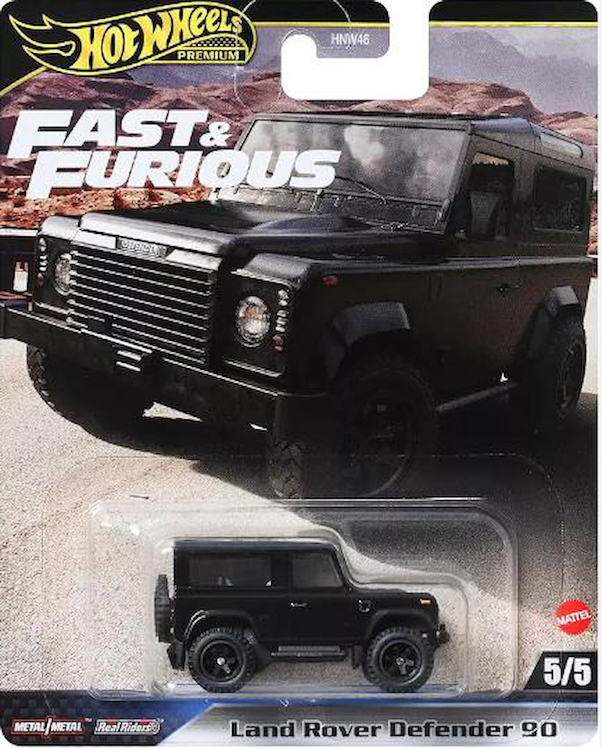 Hot Wheels Premium Fast & Furious Land Rover Defender 90 HYP74