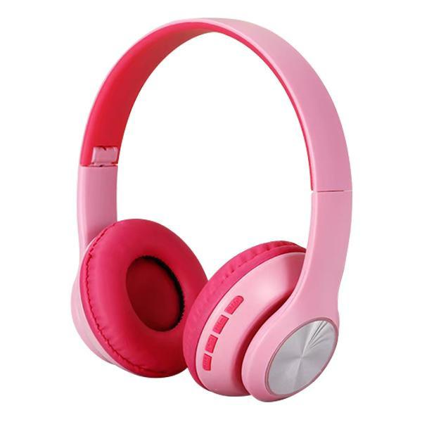 ALLY 66BT Kulaküstü Bluetooth 5.0 Kablosuz Kulaklık Macarons PEMBE