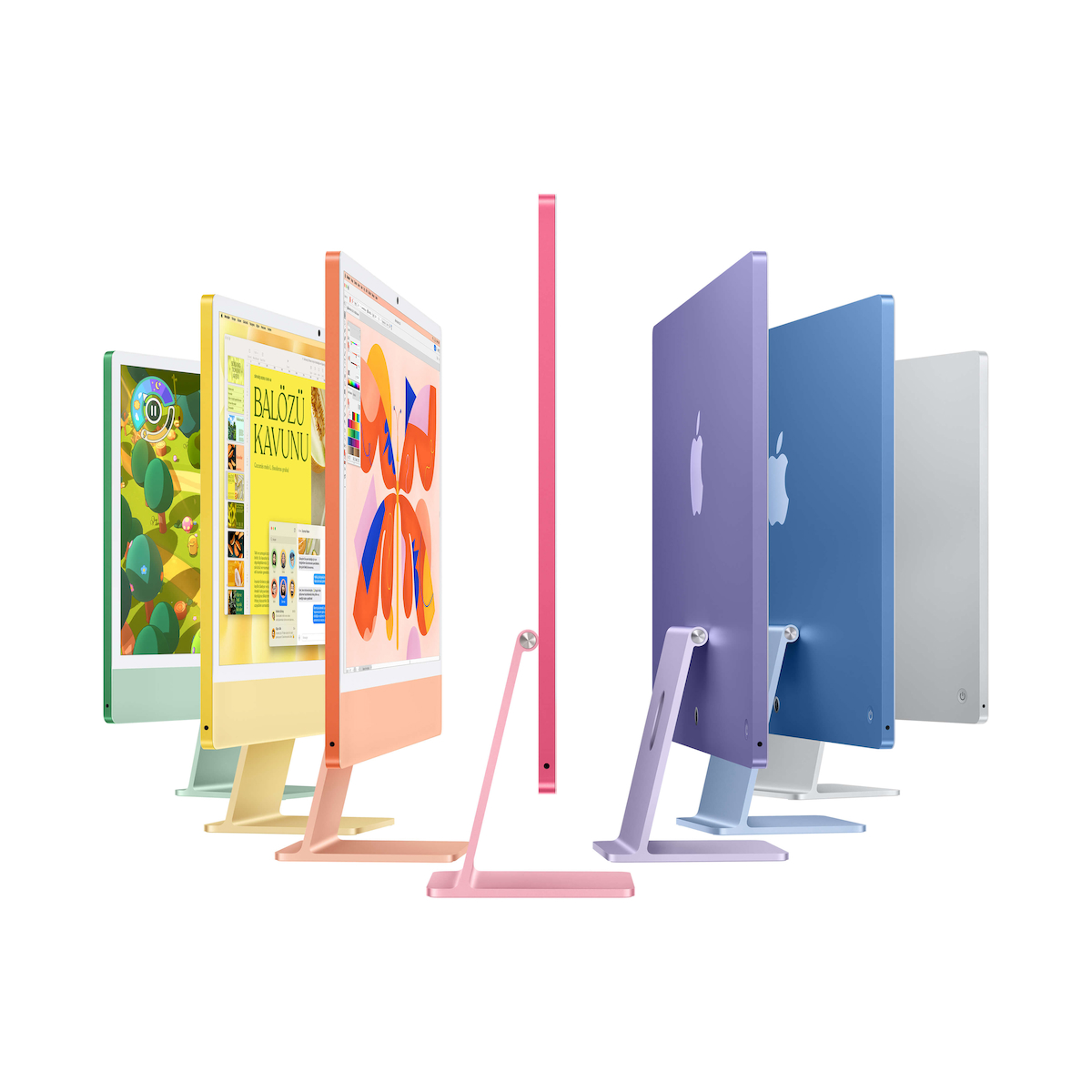 iMac 24 inç Retina 4.5K M4 çip 10 çekirdekli CPU ve 10 çekirdekli GPU 16GB 512GB SSD – Yeşil (MWV03TU/A)