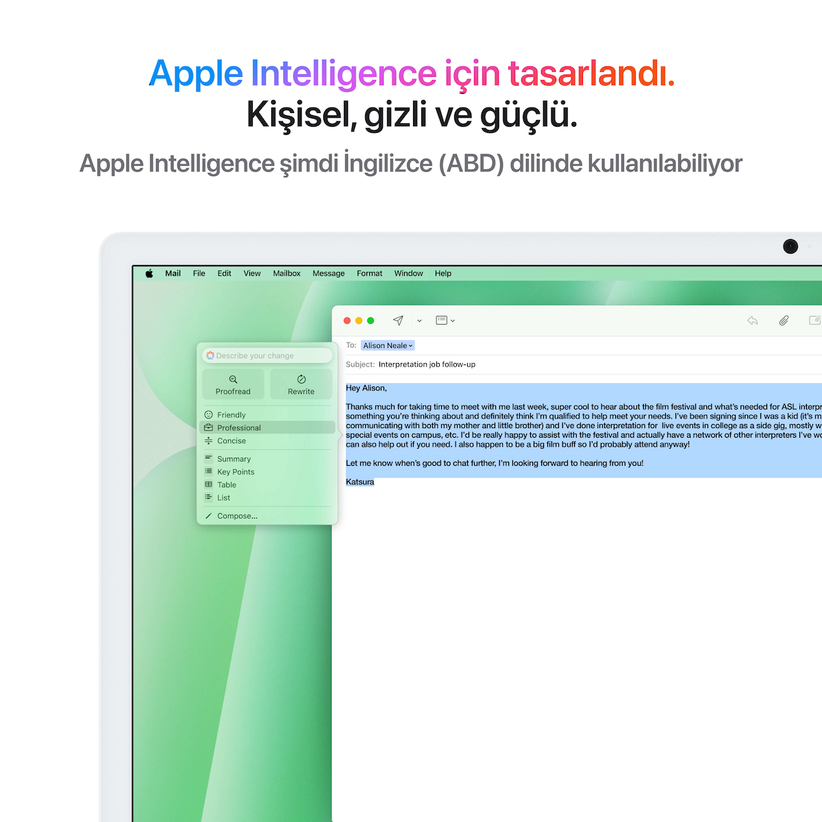 iMac 24 inç Retina 4.5K M4 çip 10 çekirdekli CPU ve 10 çekirdekli GPU 16GB 512GB SSD – Yeşil (MWV03TU/A)
