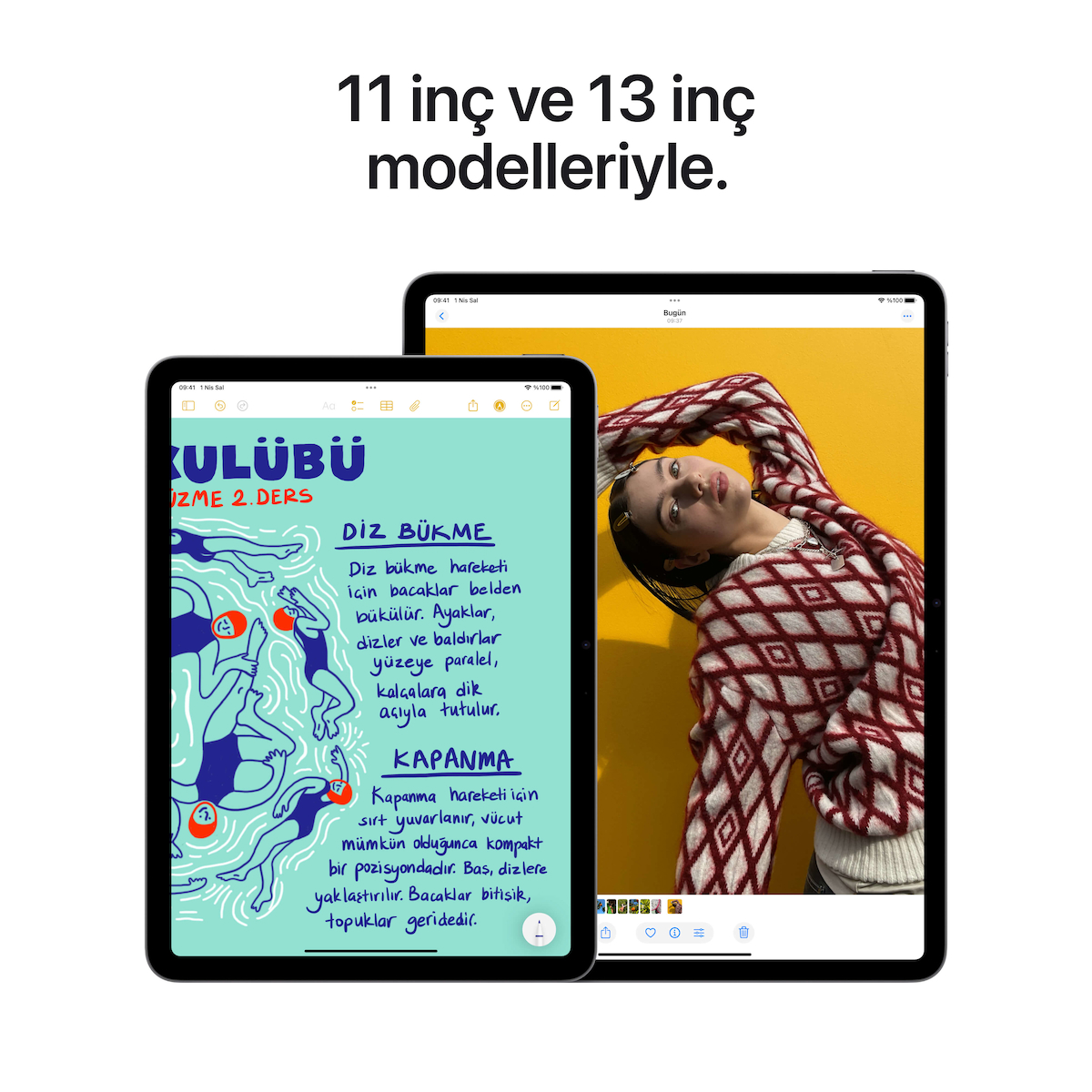 iPad Air M3 Wi-Fi 128 GB 11"  Tablet MCA04TU/A - Mor
