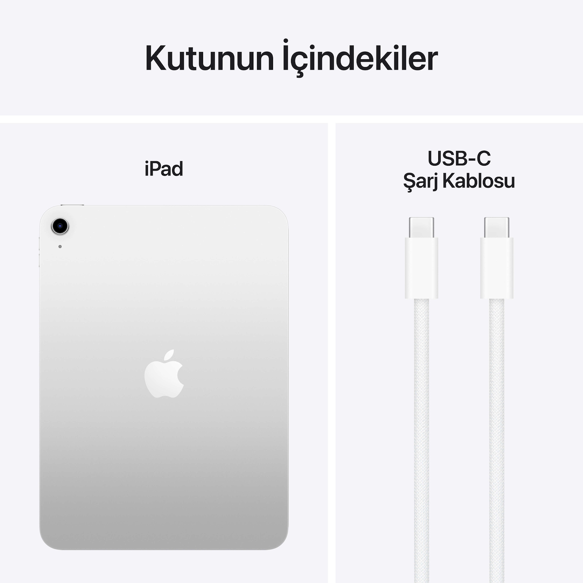 iPad 11. Nesil Wi-Fi 128 GB 11" MD3Y4TU/A Gümüş Tablet