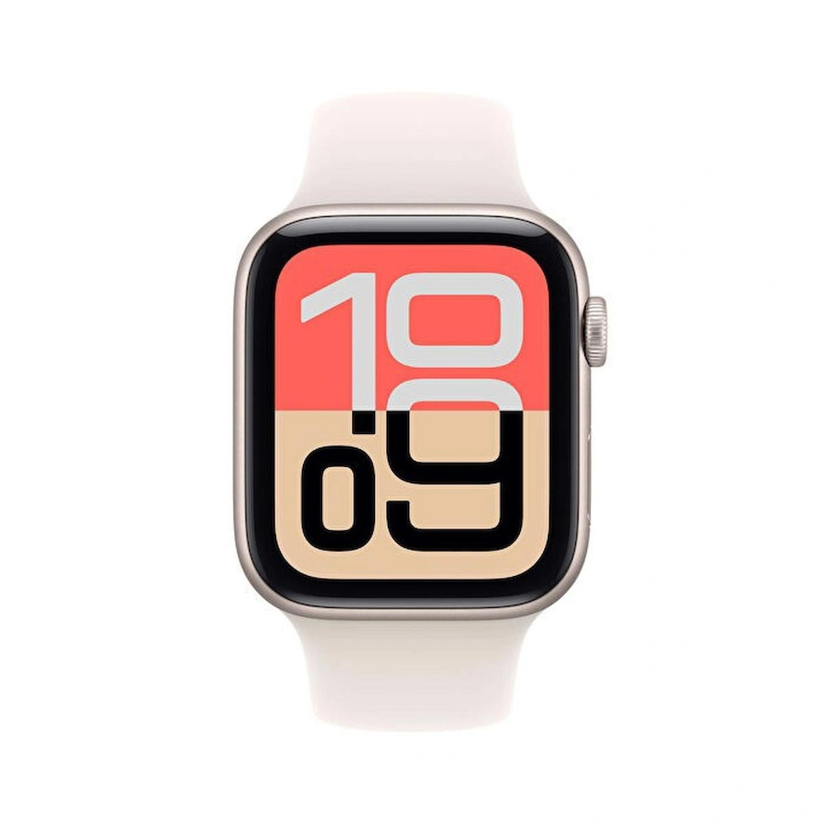 Apple Watch SE 3 GPS 40mm Starlight Aluminium Case with Starlight Sport Band – M/L