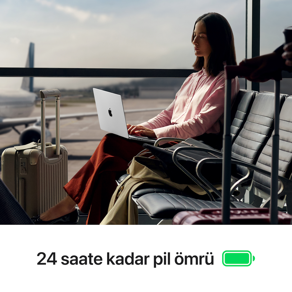 14 inç MacBook Pro: Apple M5 Çip 10 çekirdekli CPU ve 10 çekirdekli GPU 16GB Bellek 1TB SSD (MDE14TU/A) – Uzay Siyahı