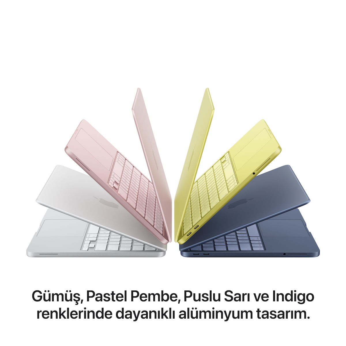 MacBook Neo 13 inç – Apple A18 Pro Çip 6 CPU ve 5 GPU 8GB Bellek 512GB SSD (MHFC4TU/A) – Gümüş