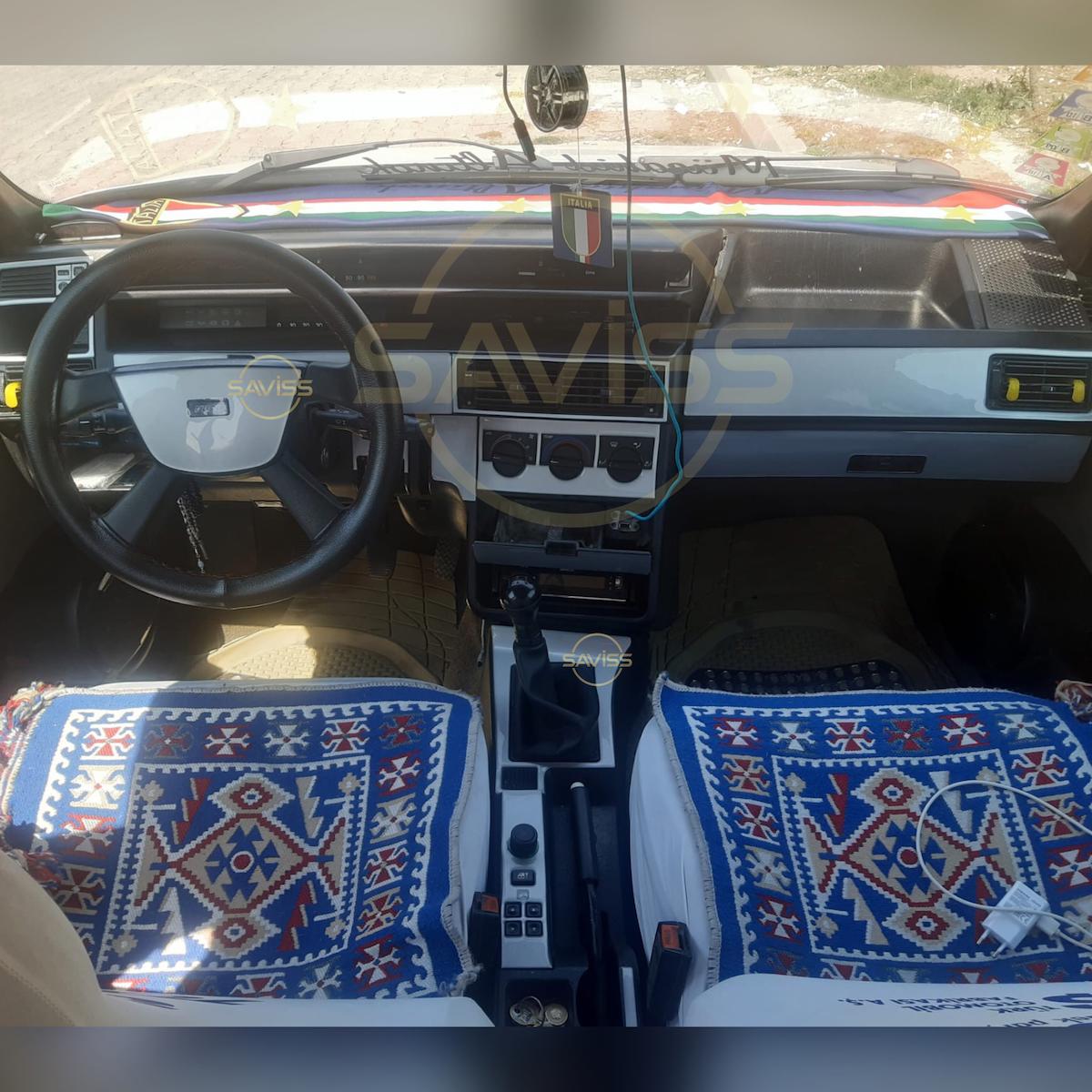 Fiat Tempra Tipo 54 Parça Gümüş Gri  Full Set Torpido Konsol Maun Kaplama (KLİMASIZ model uyumlu)