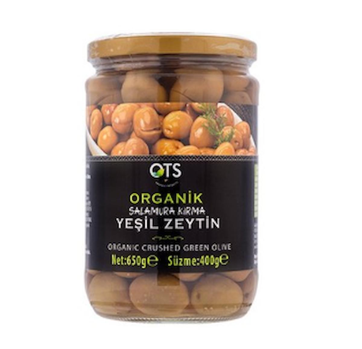 Organik Salamura Kırma Yeşil Zeytin