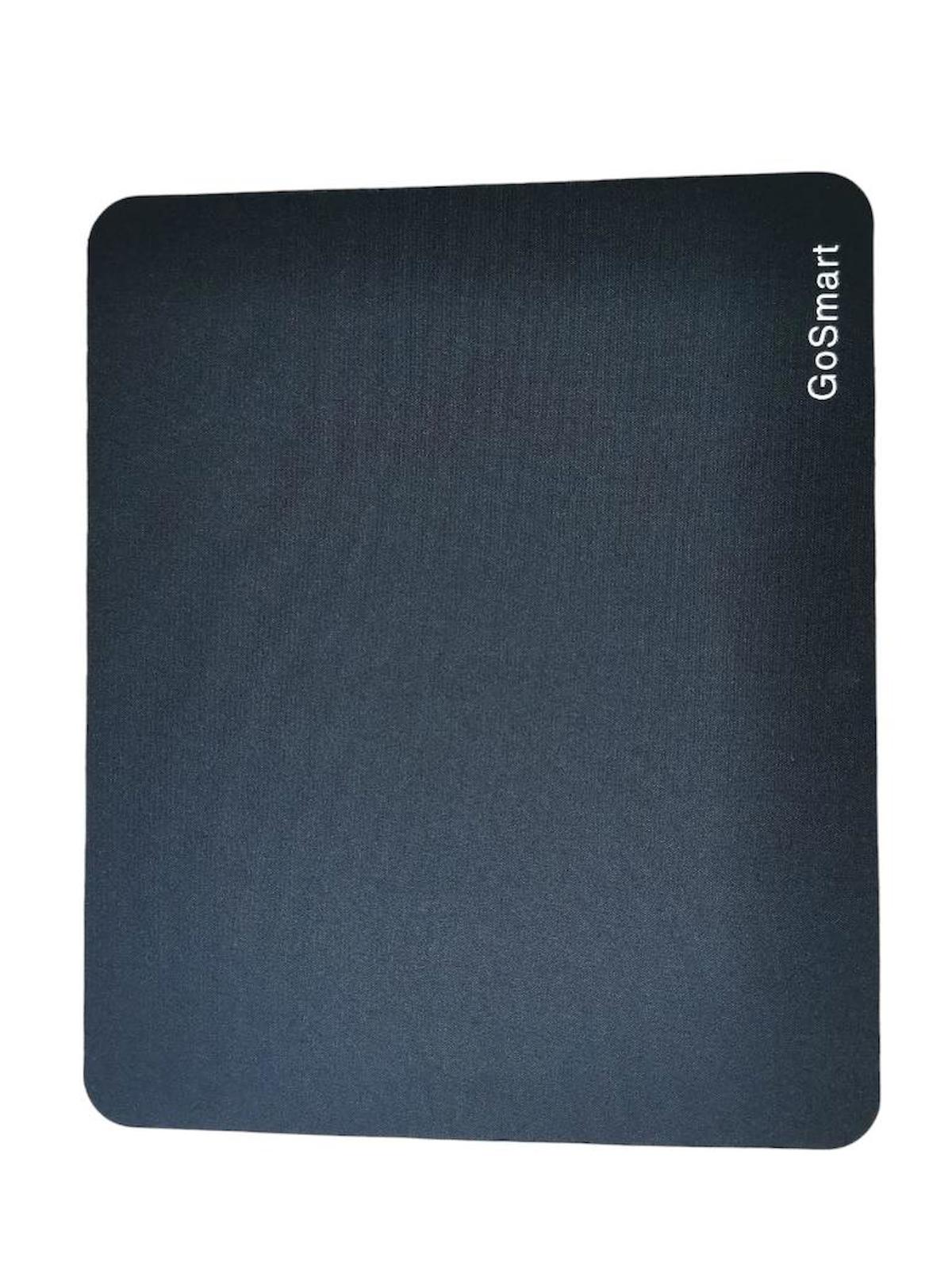 Gosmart Mousepad 30 x 25 cm Kauçuk Kaymaz taban Siyah Renk