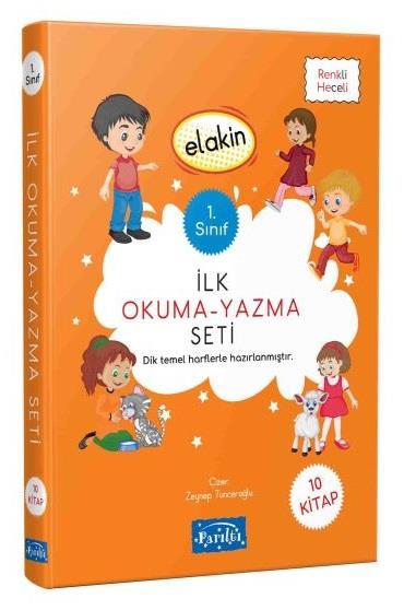 1. Sınıf Elakin İlk Okuma-Yazma Seti (10 Kitap Takım)