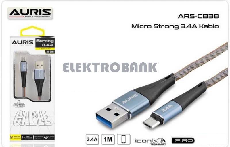 HIZLI ŞİMŞEK AURİS CB38 STRONG MİKRO 3.4A