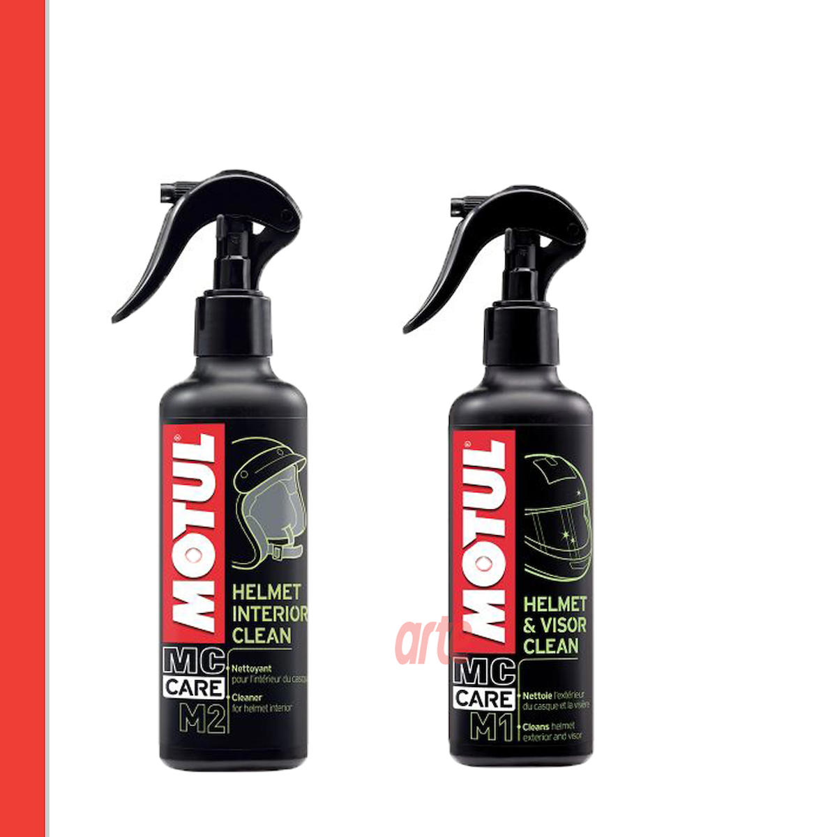 MOTUL KASK BAKIM SETİ M2 KASK İÇİ M1 KASK VE VİZÖR TEMİZLEYİCİ