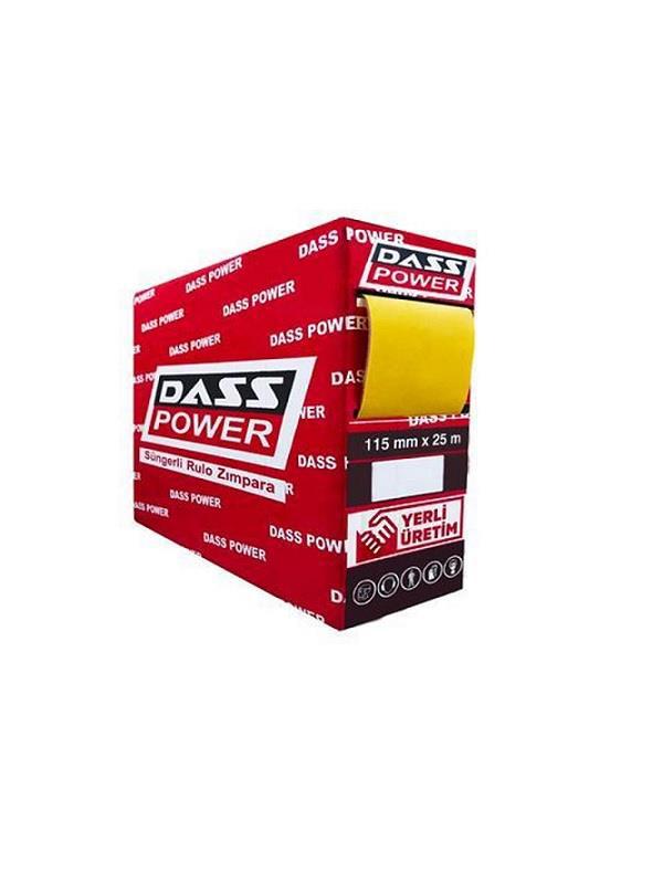 Dass Power Sünger Rulo Zımpara 115 mm 180 Kum