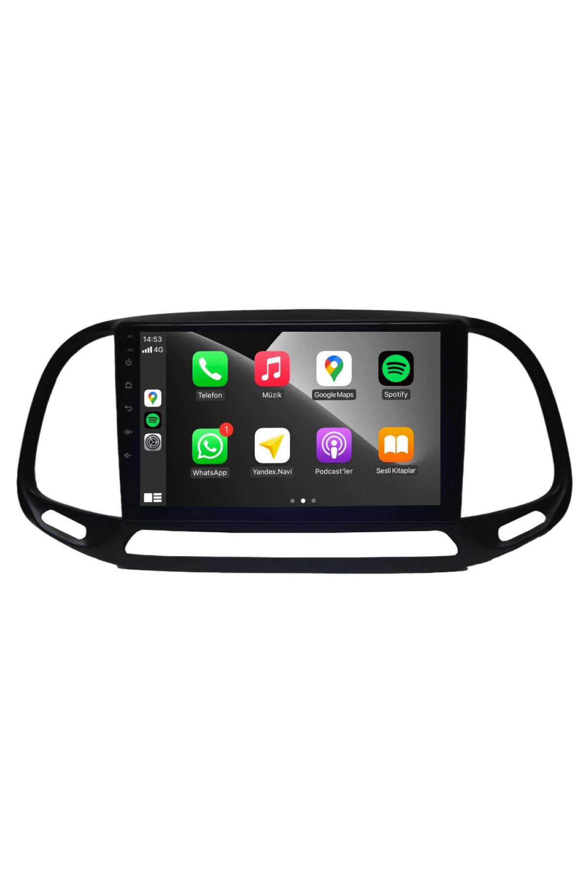 Fiat Doblo Android Carplay Multimedya 2015-2022 4GB RAM + 64Gb Hafıza + 8 Çekirdek