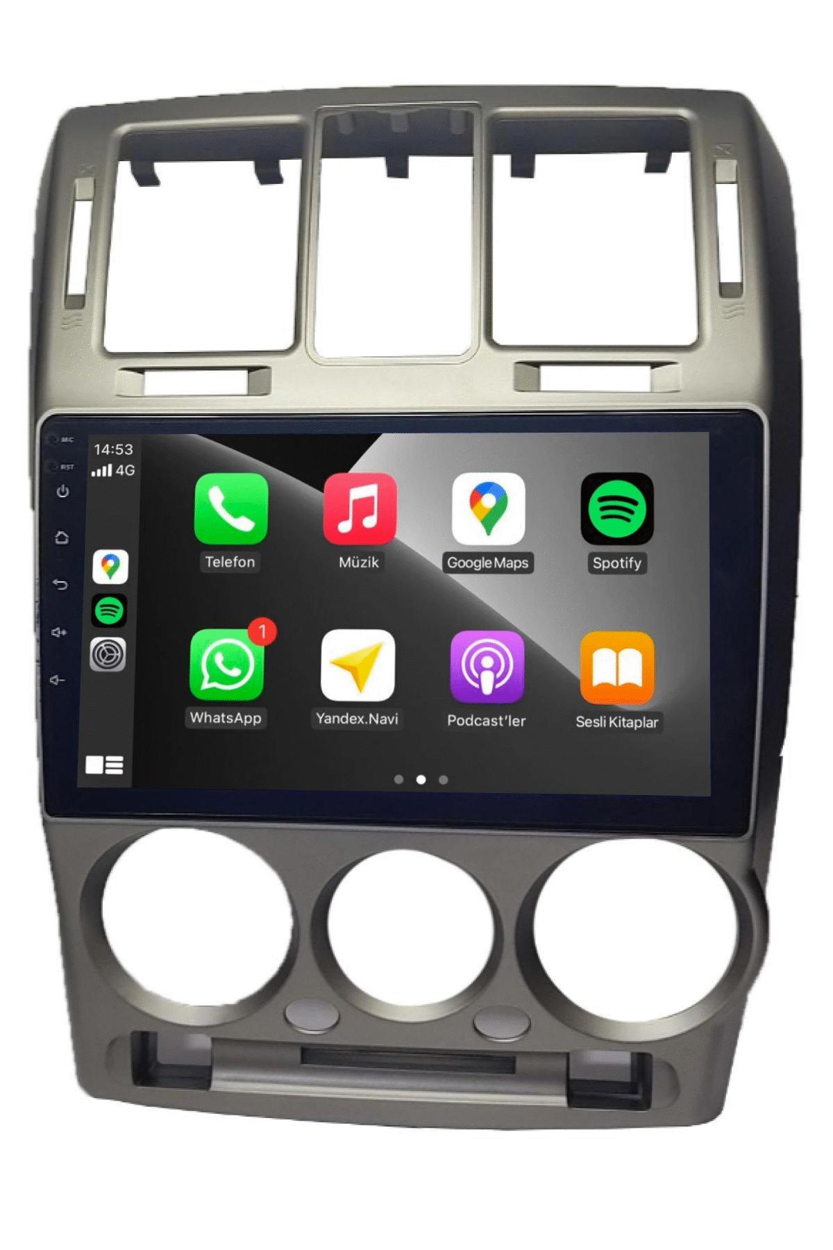 Hyundai Getz Android Carplay Multimedya 2003-2011 Büyük Çerçeveli 4GB RAM + 64Gb Hafıza + 8 Çekirdek