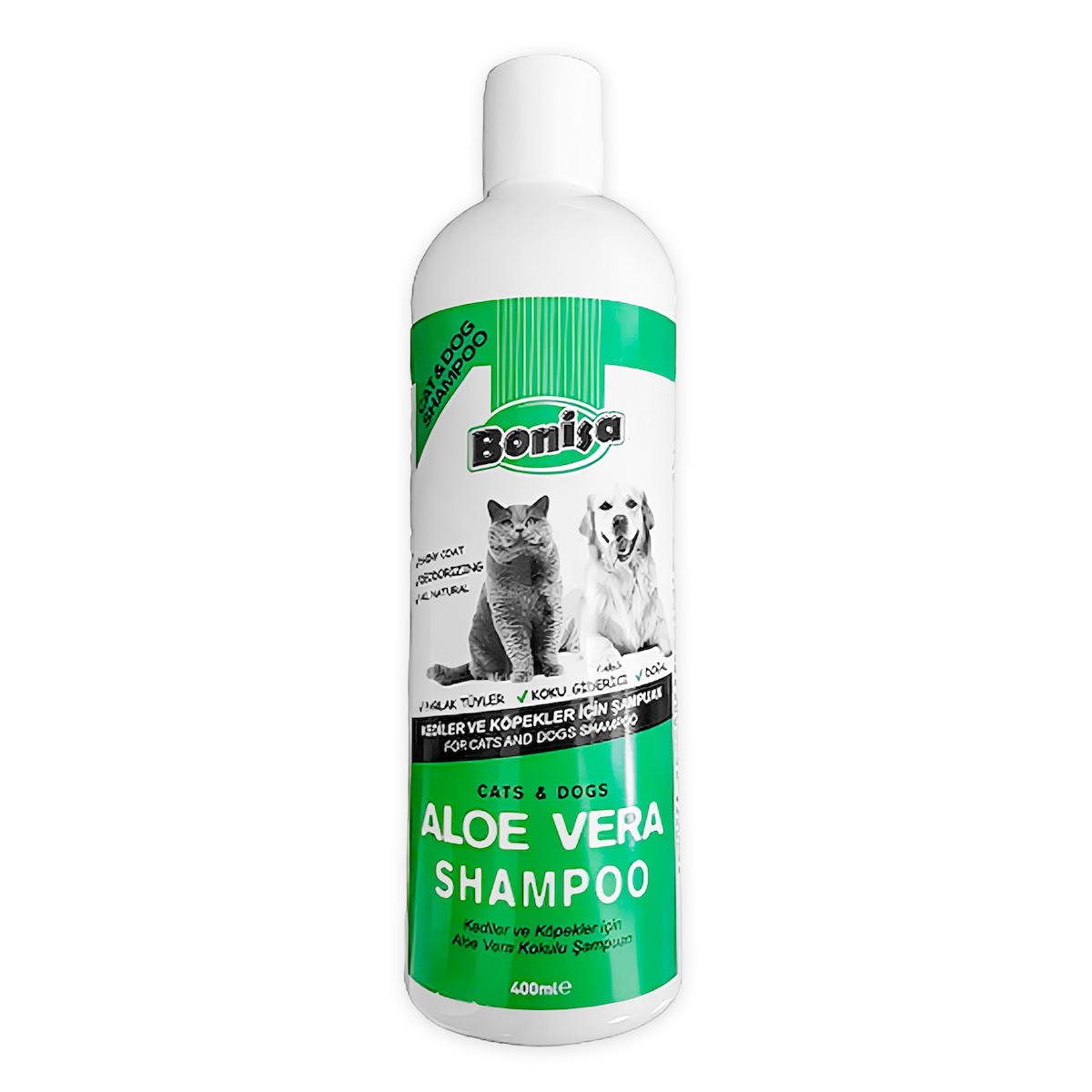 Bonisa Kedi ve Köpek Şampuanı 400 ml Aloevera Kokulu