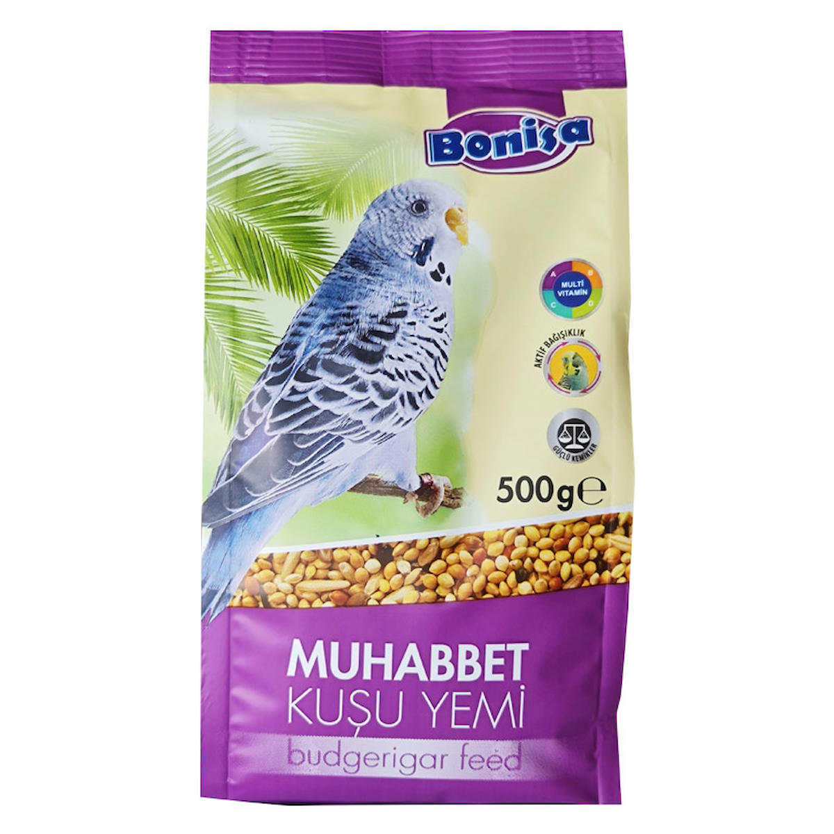 Bonisa Muhabbet Kuş Yemi 500 Gr