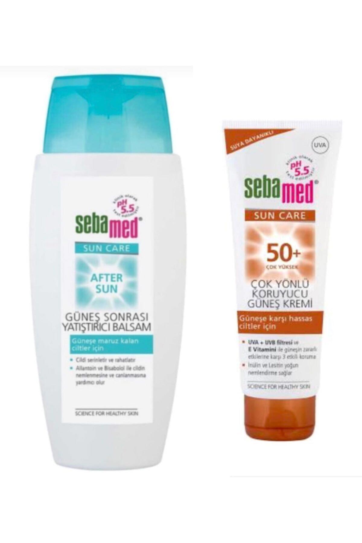 Çok Yönlü Koruyucu Güneş Kremi Spf 50+ 75 ml + Güneş Sonrası Yatıştırıcı Balsam