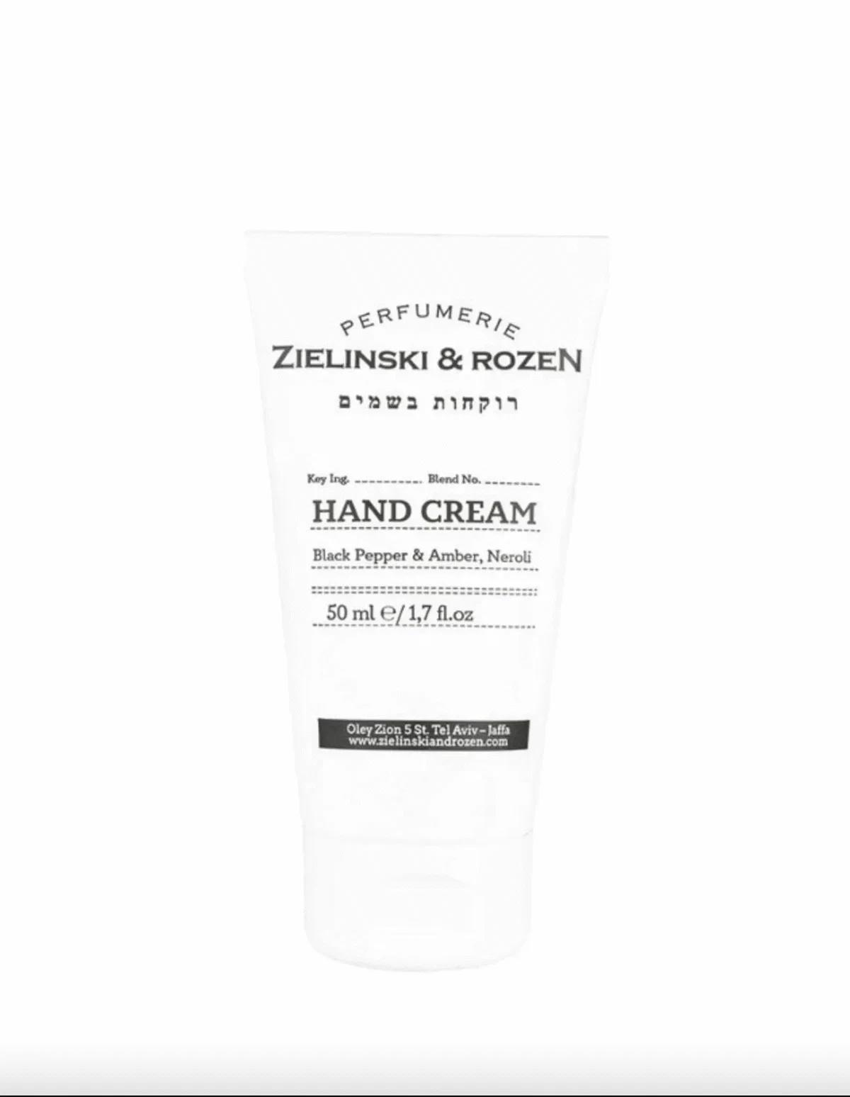 Hand Cream Black Pepper , Amber , Neroli 50 Ml