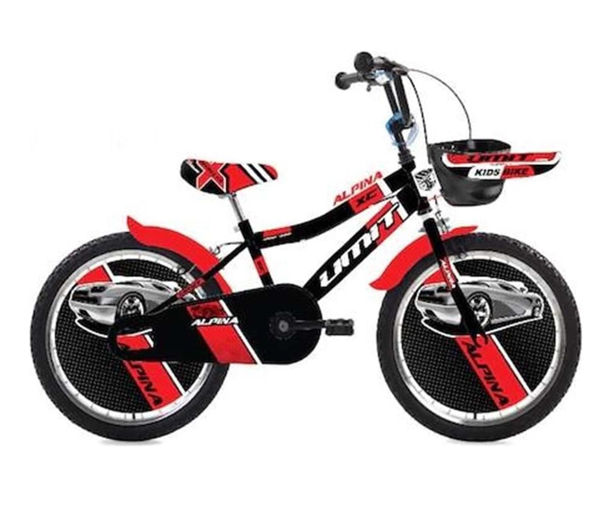 ÜMİT 2047 ALPINA-M-BMX-V-ERKEK ÇOCUK BİSİKLETİ 20 JANT SİYAH KIRMIZI-1000433423