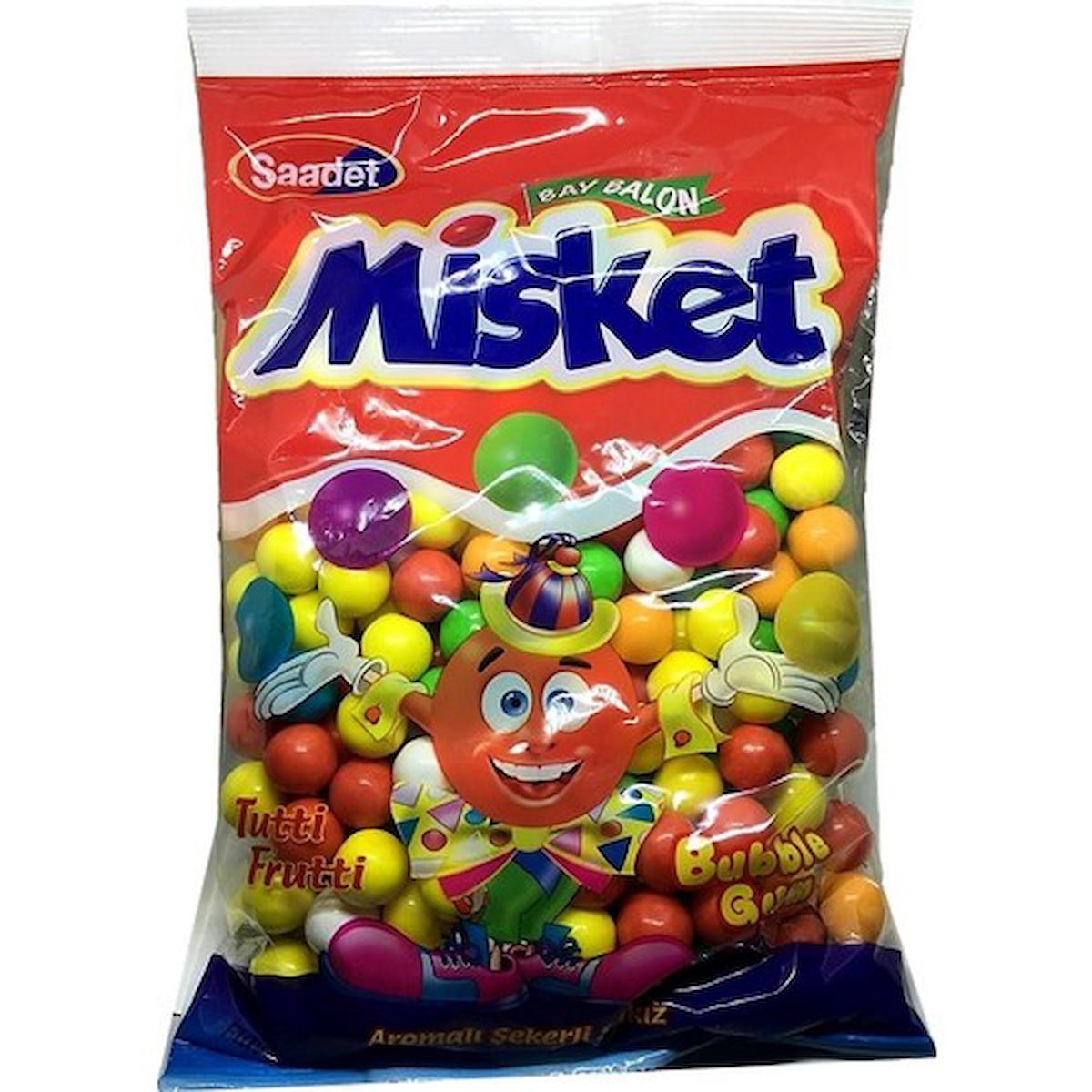 Tutti Frutti Aromalı Misket Sakız / Otomat Sakızı 1 kg (222 Adet)