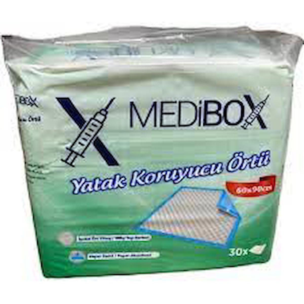 MEDİBOX Yatak Koruyucu Örtü 60x90 30 Lu