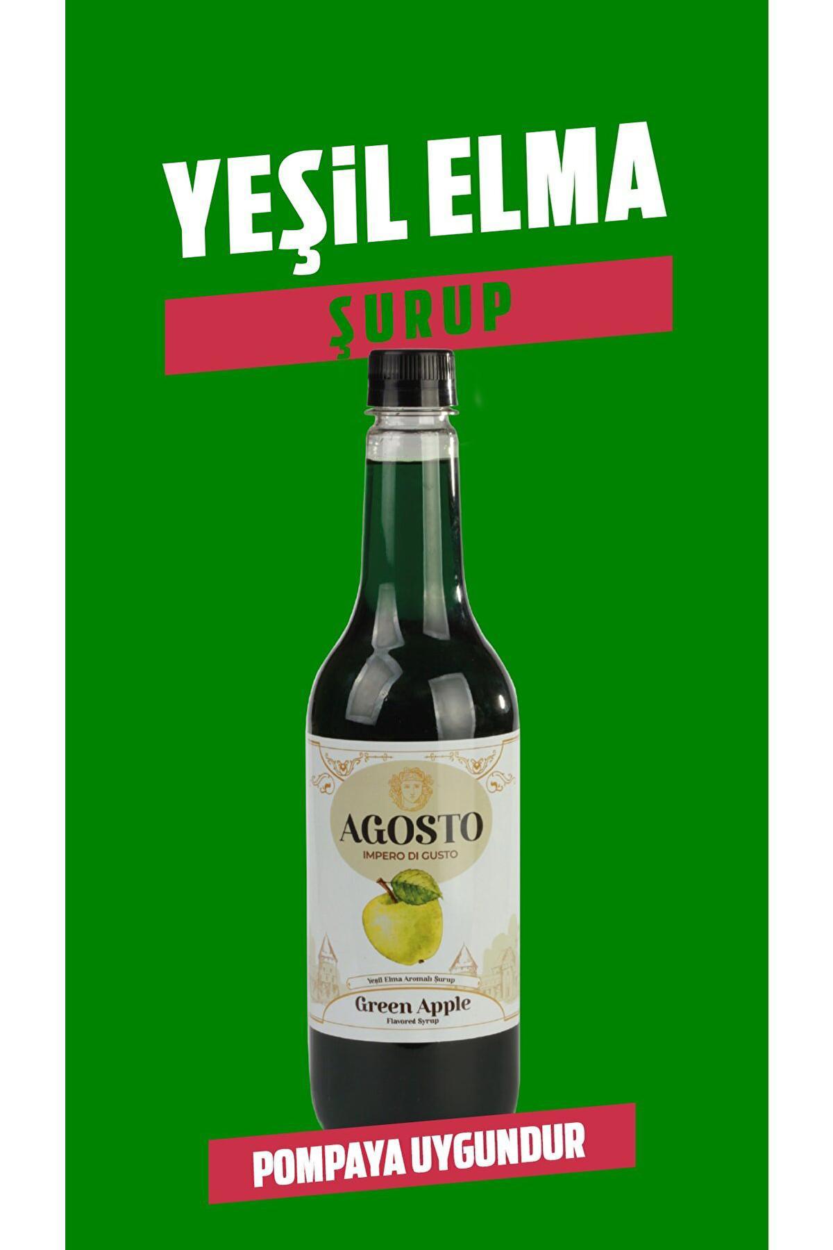 AGOSTO YEŞİL ELMA 700 ML ŞURUP