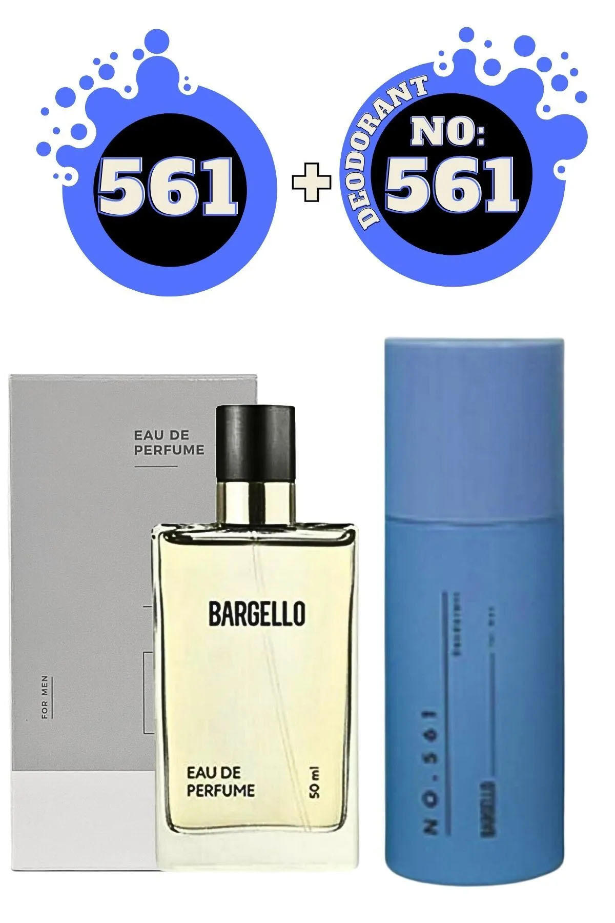 561 Edp Fresh 50 ml Erkek Parfüm + No:561Deodorant 150 ml