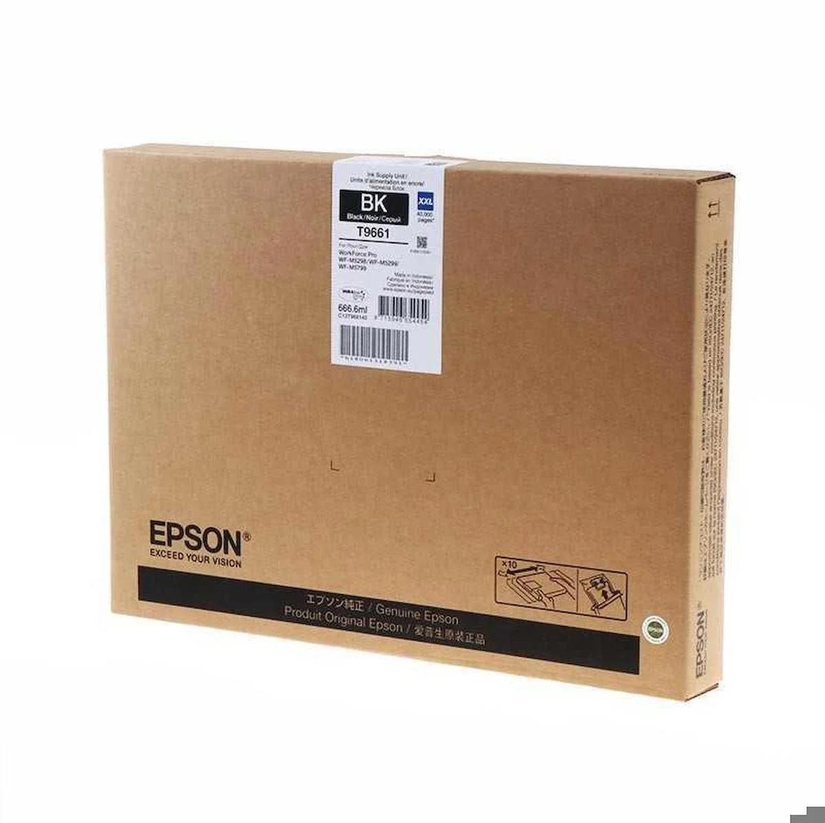 Epson T9661XXL-C13T966140 Siyah Orjinal Kartuş Extra Yüksek Kapasiteli