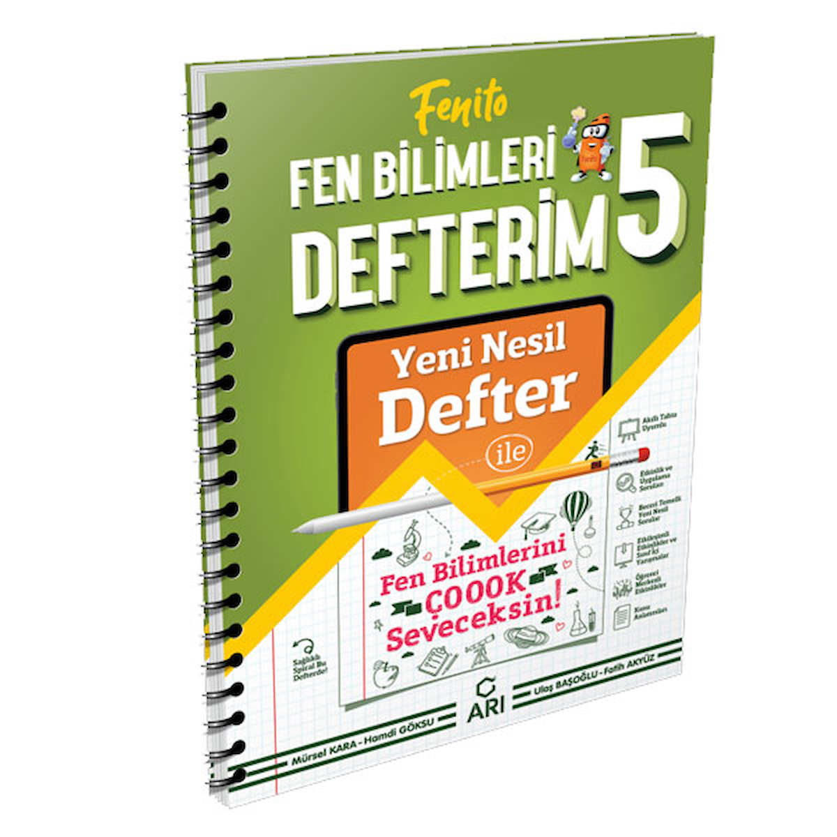 5 Sınıf Fen Bilimleri Akıllı Defter Arı Yayınları