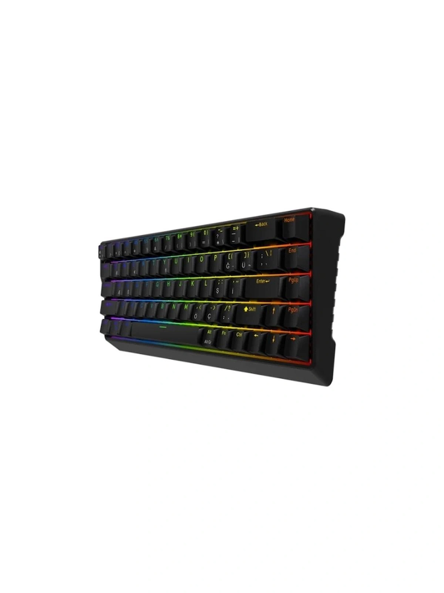 Jedel KL-166 Programlanabilir Mekanik Klavye Manyetik Switch Type C Kablolu Türkçe Q