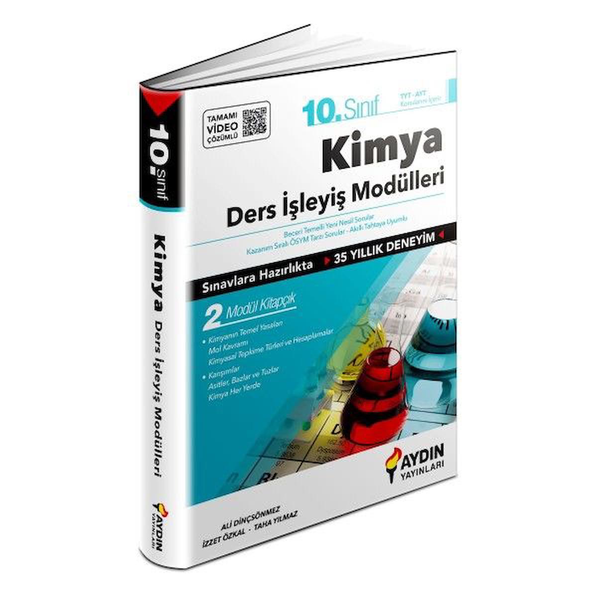 Aydın Yayınları 10. Sınıf Kimya Ders İşleyiş Modülleri