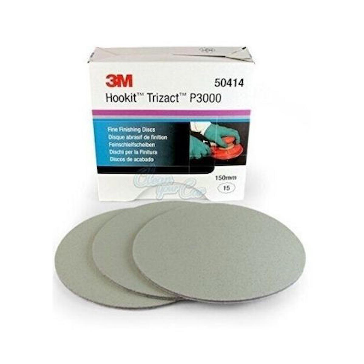 3M 50414 P3000 TRİZACT ZIMPARA 150 MM (1 ADET)