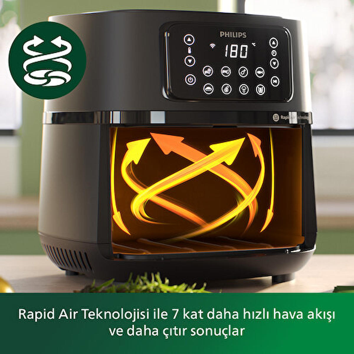 Philips Airfryer HD9285/96 5000 Serisi XXL Connected 7.2 lt Yağsız Fritöz