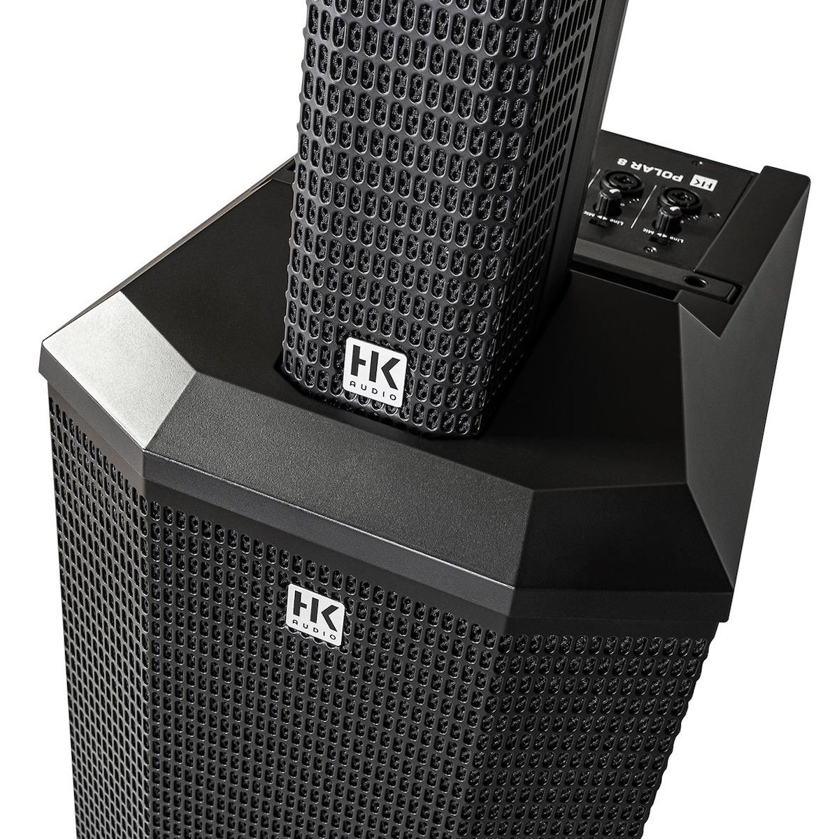 HK AUDİO POLAR-12 12″+ 6×3″ 2000 WATT COLUMN LİNE AKTİF HOPARLOR