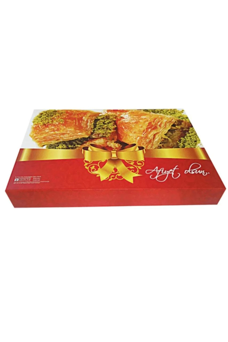 Karton Baklava Kutusu 1000gr 100 Adet.