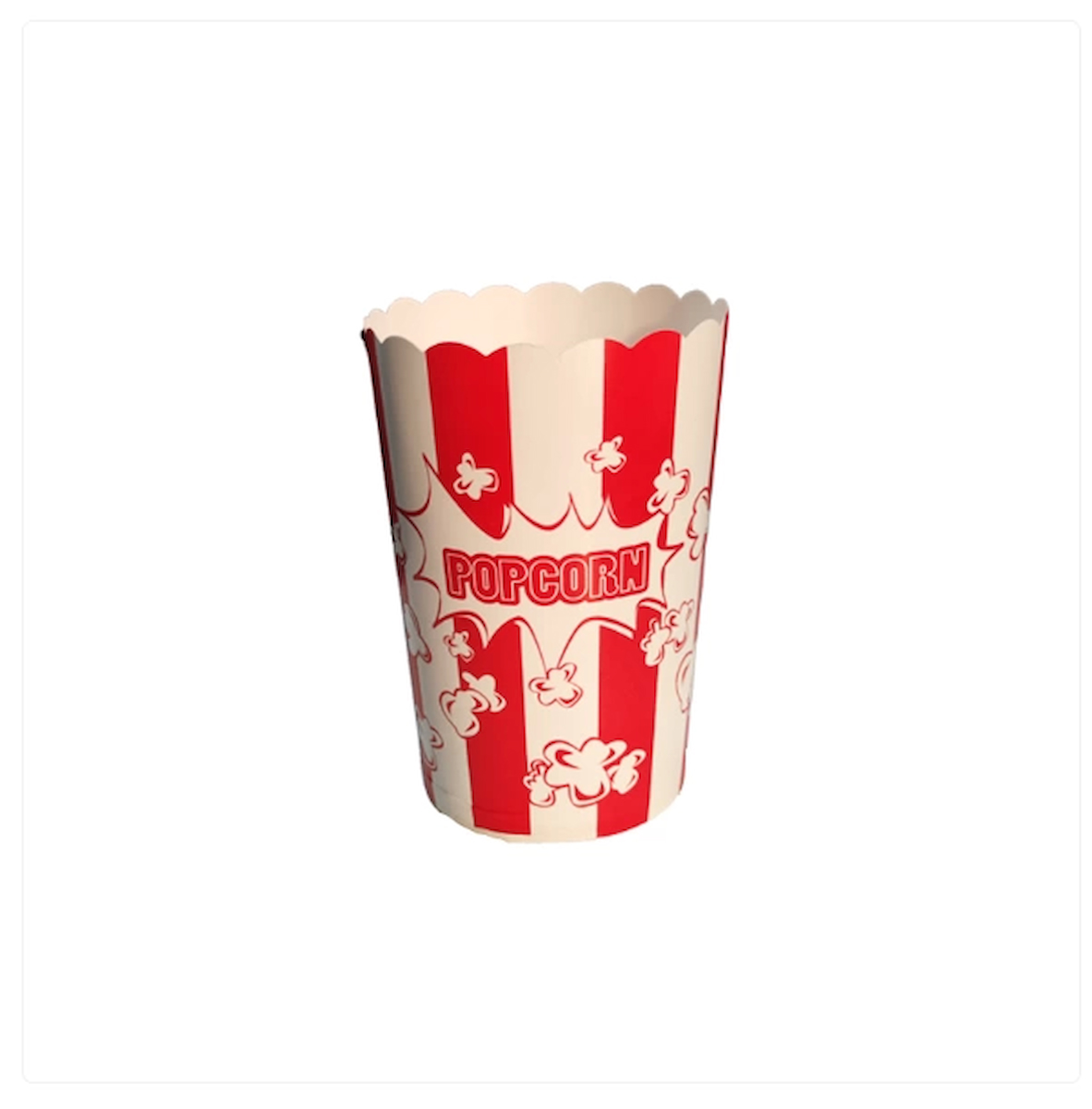 Karton Popcorn Kutusu 16 oz (500'lü)