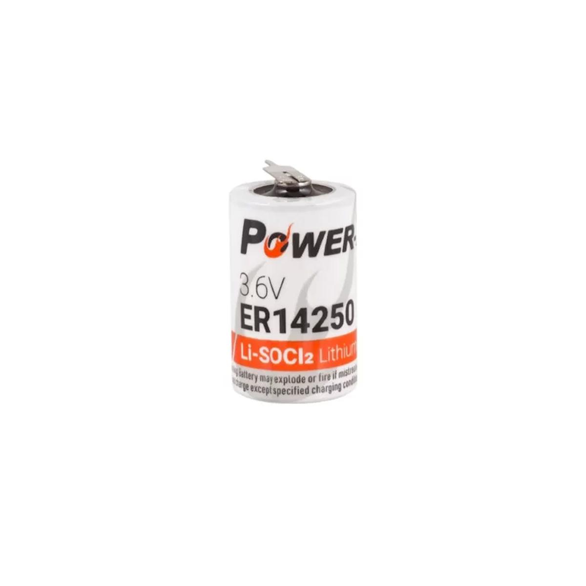 Power-Xtra 3.6V ER14250 1/2AA-3PT Li-SOCI2 Sayaç Pili